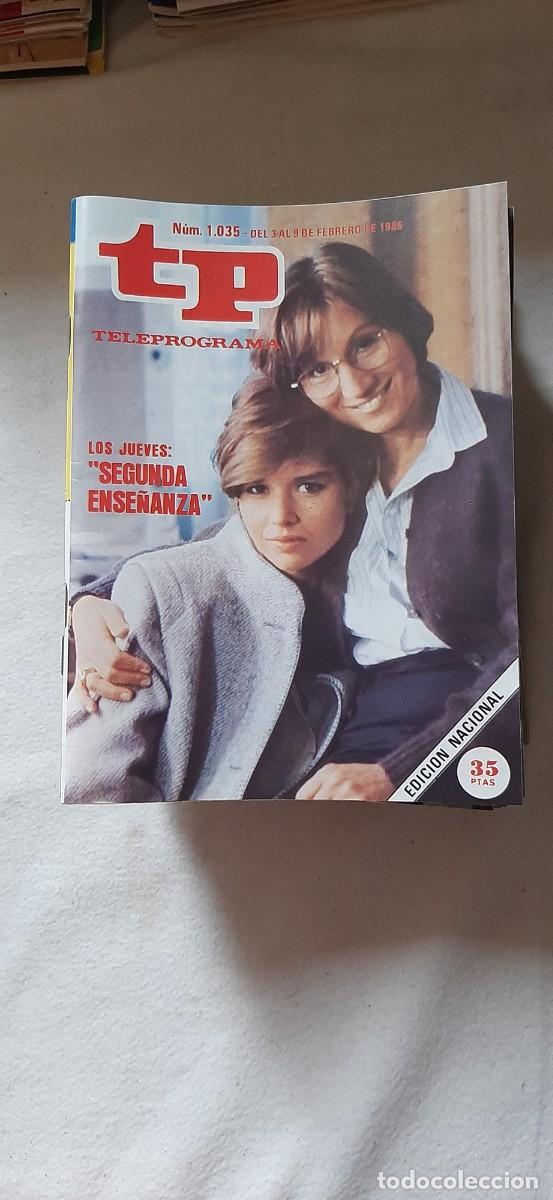 Coleccionismo de revista Teleprograma: TELEPROGRAMA A&Ntilde;O 1986.