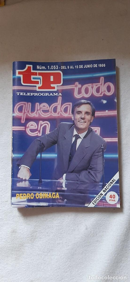 Coleccionismo de revista Teleprograma: TELEPROGRAMA A&Ntilde;O 1986.