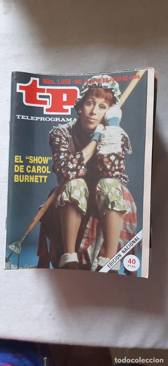 Coleccionismo de revista Teleprograma: TELEPROGRAMA A&Ntilde;O 1986.