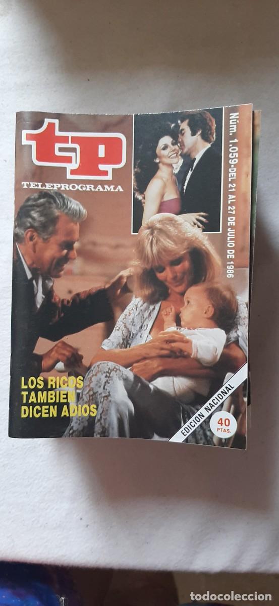 Coleccionismo de revista Teleprograma: TELEPROGRAMA A&Ntilde;O 1986.