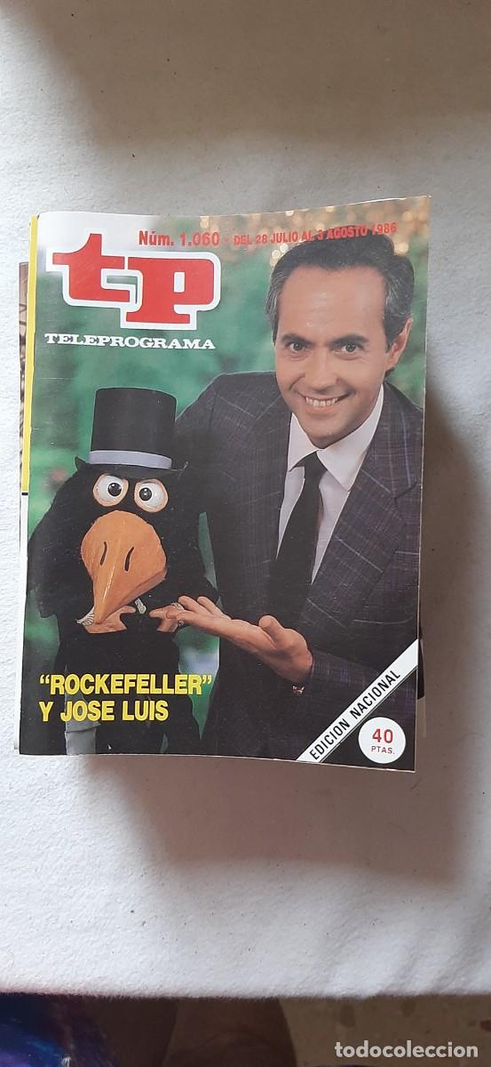Coleccionismo de revista Teleprograma: TELEPROGRAMA A&Ntilde;O 1986.