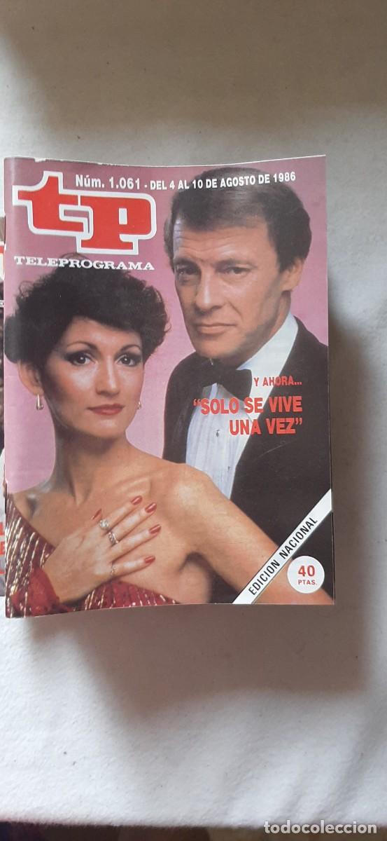 Coleccionismo de revista Teleprograma: TELEPROGRAMA A&Ntilde;O 1986.