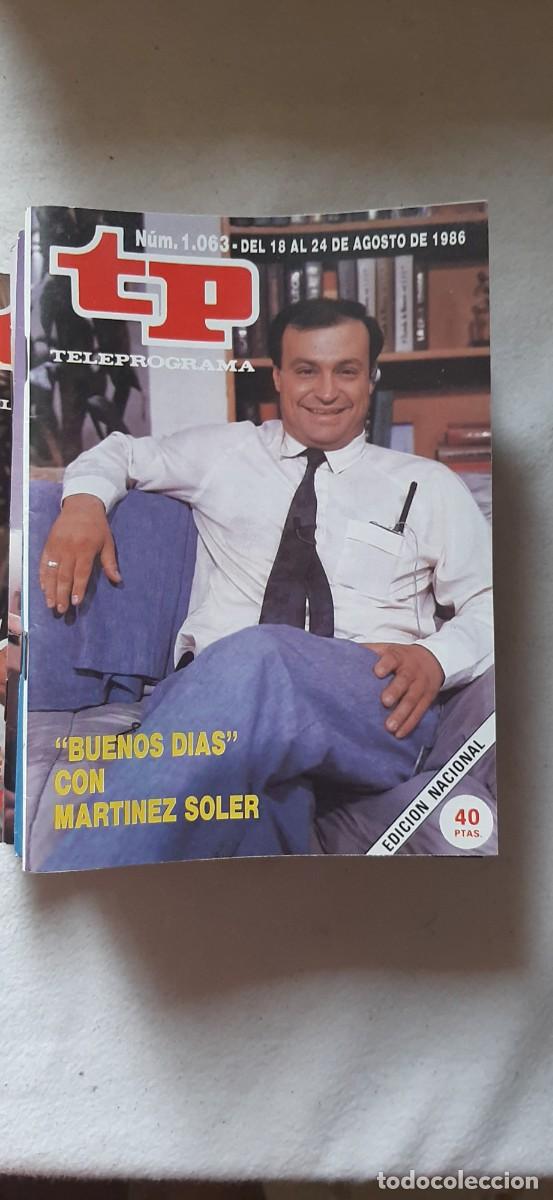 Coleccionismo de revista Teleprograma: TELEPROGRAMA A&Ntilde;O 1986.