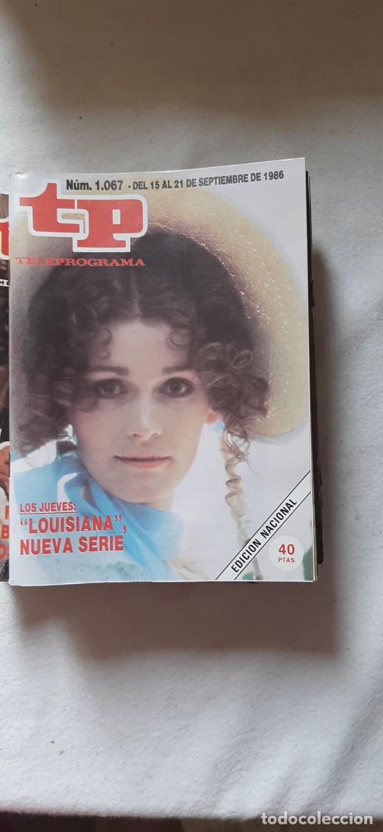 Coleccionismo de revista Teleprograma: TELEPROGRAMA A&Ntilde;O 1986.