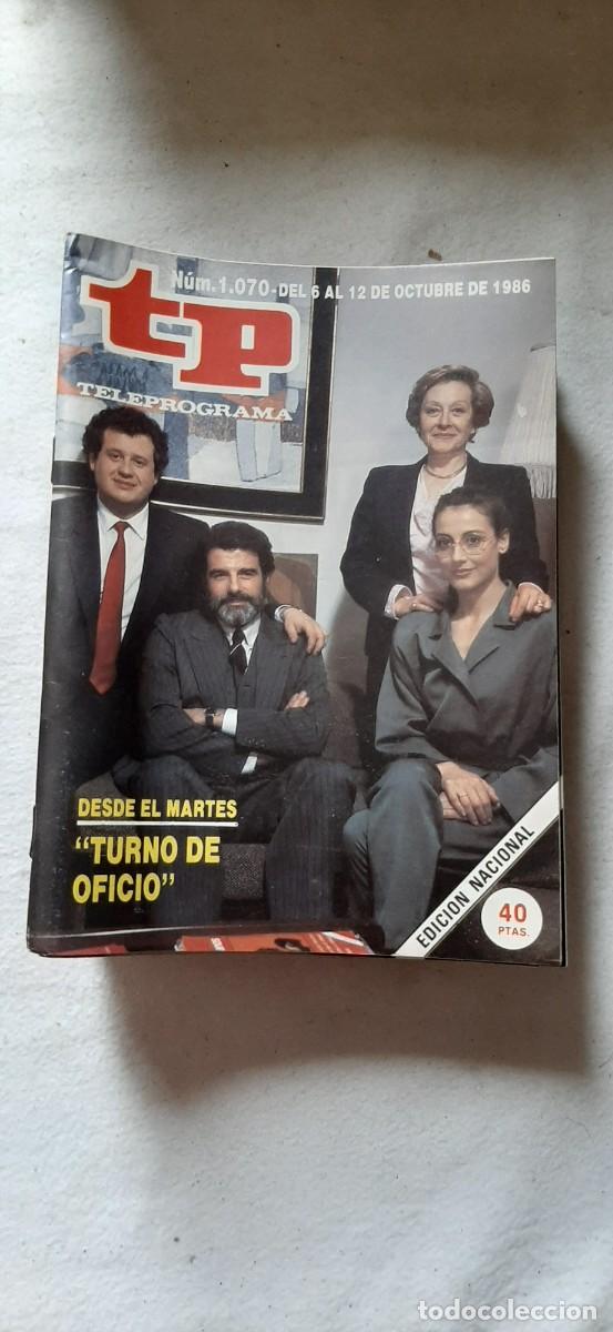 Coleccionismo de revista Teleprograma: TELEPROGRAMA A&Ntilde;O 1986.