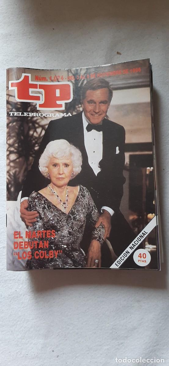 Collectionnisme de Magazine Teleprograma: TELEPROGRAMA A&Ntilde;O 1986.