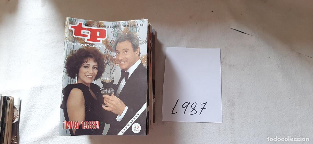Coleccionismo de revista Teleprograma: TELEPROGRAMA A&Ntilde;O 1987.