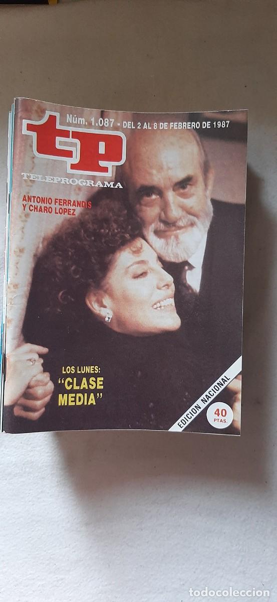 Coleccionismo de revista Teleprograma: TELEPROGRAMA A&Ntilde;O 1987.