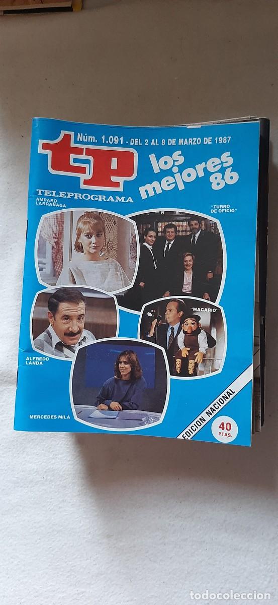 Coleccionismo de revista Teleprograma: TELEPROGRAMA A&Ntilde;O 1987.