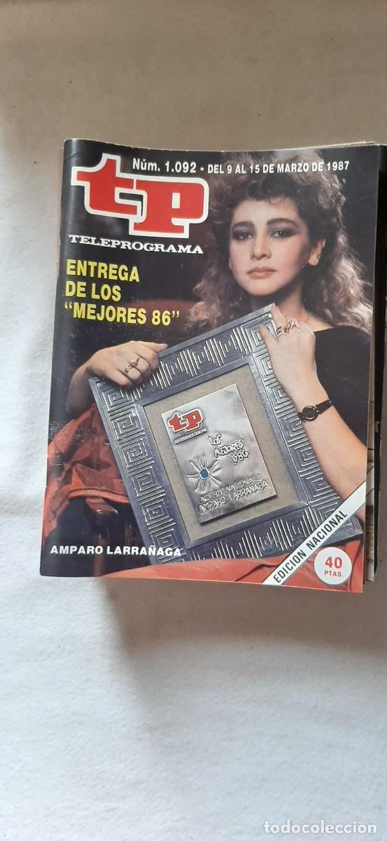 Coleccionismo de revista Teleprograma: TELEPROGRAMA A&Ntilde;O 1987.