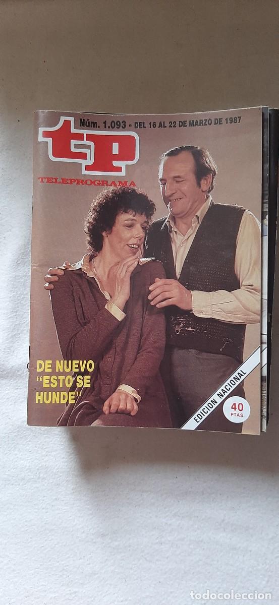 Coleccionismo de revista Teleprograma: TELEPROGRAMA A&Ntilde;O 1987.