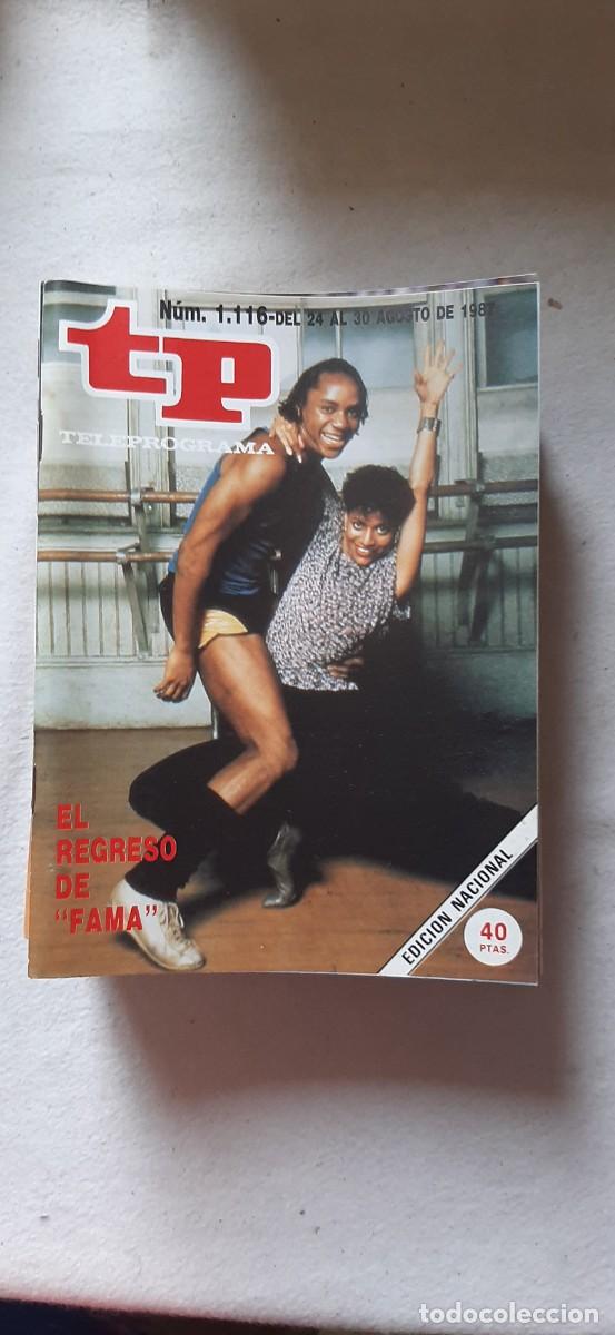 Coleccionismo de revista Teleprograma: TELEPROGRAMA A&Ntilde;O 1987.