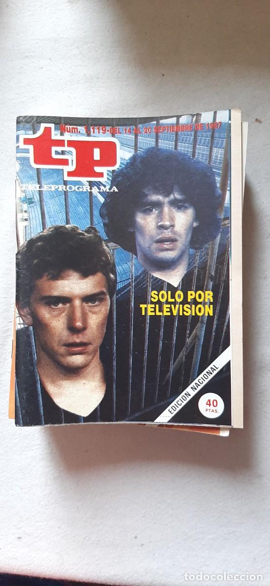 Coleccionismo de revista Teleprograma: TELEPROGRAMA A&Ntilde;O 1987.