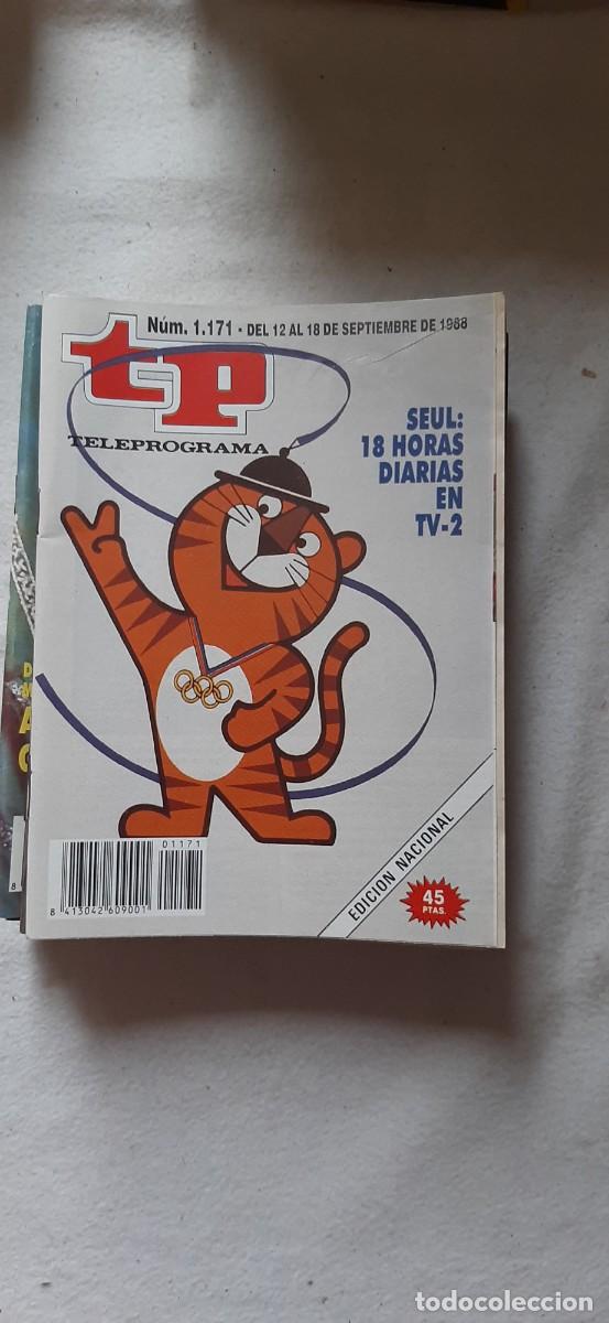 Coleccionismo de revista Teleprograma: TELEPROGRAMA A&Ntilde;O 1988.
