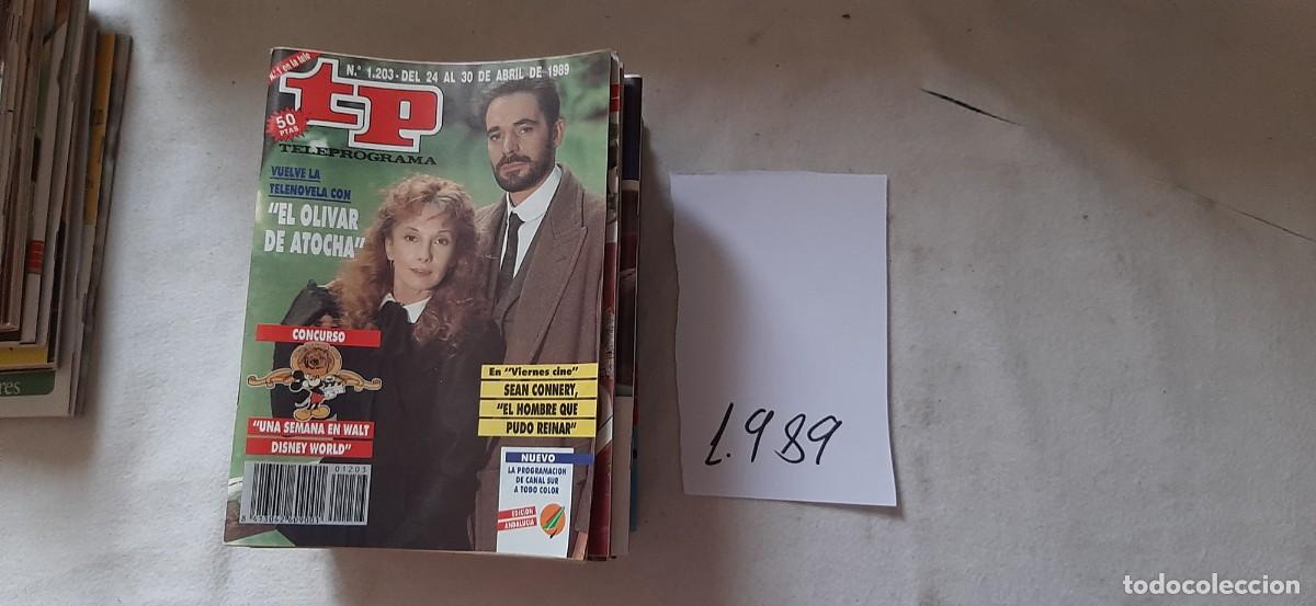 Coleccionismo de revista Teleprograma: TELEPROGRAMA A&Ntilde;O 1989.