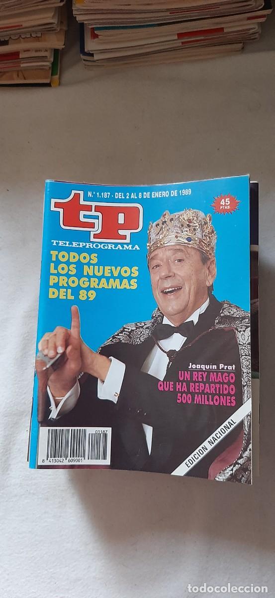 Coleccionismo de revista Teleprograma: TELEPROGRAMA A&Ntilde;O 1989.
