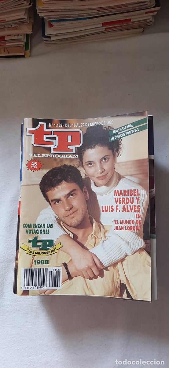 Coleccionismo de revista Teleprograma: TELEPROGRAMA A&Ntilde;O 1989.