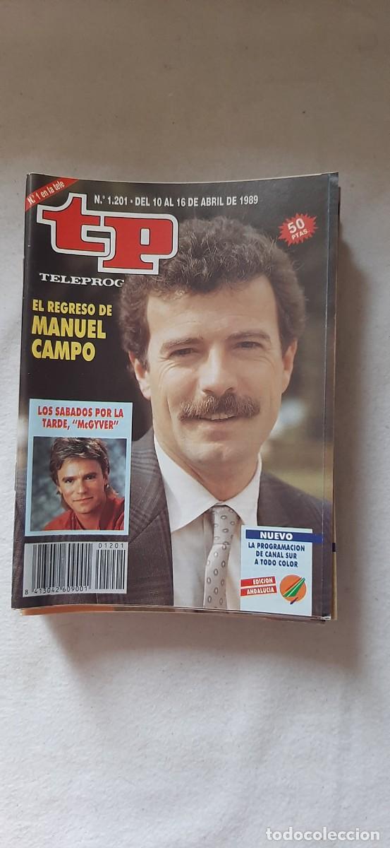 Coleccionismo de revista Teleprograma: TELEPROGRAMA A&Ntilde;O 1989.