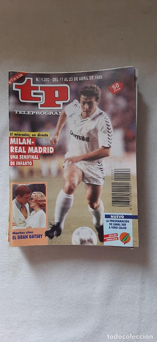 Coleccionismo de revista Teleprograma: TELEPROGRAMA A&Ntilde;O 1989.