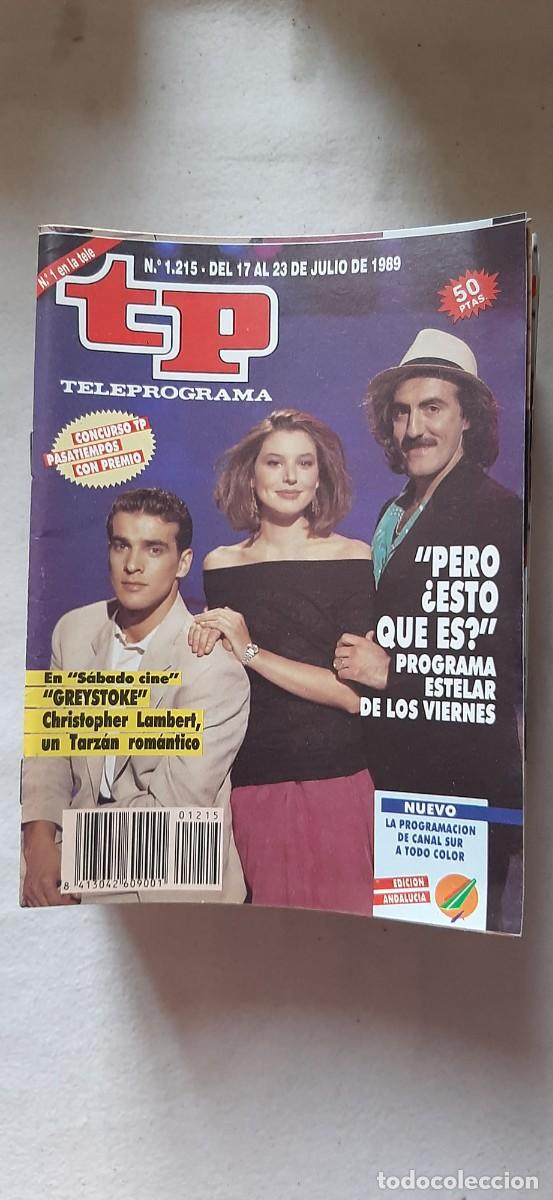 Coleccionismo de revista Teleprograma: TELEPROGRAMA A&Ntilde;O 1989.