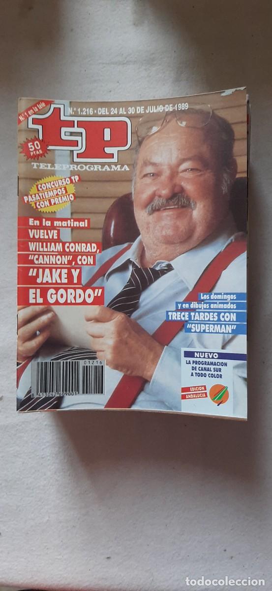 Coleccionismo de revista Teleprograma: TELEPROGRAMA A&Ntilde;O 1989.