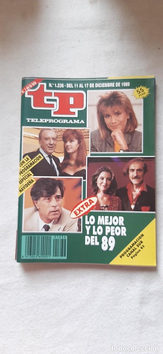 Collectionnisme de Magazine Teleprograma: TELEPROGRAMA A&Ntilde;O 1989.