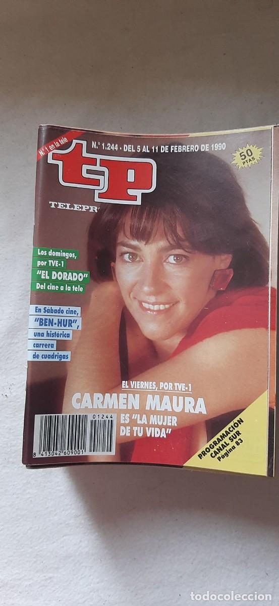 Coleccionismo de revista Teleprograma: TELEPROGRAMA A&Ntilde;O 1990.