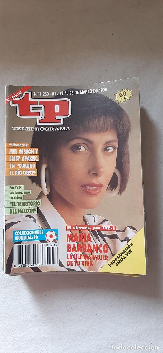 Coleccionismo de revista Teleprograma: TELEPROGRAMA A&Ntilde;O 1990.