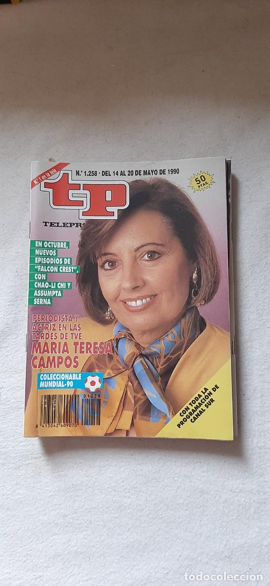 Collectionnisme de Magazine Teleprograma: TELEPROGRAMA A&Ntilde;O 1990.