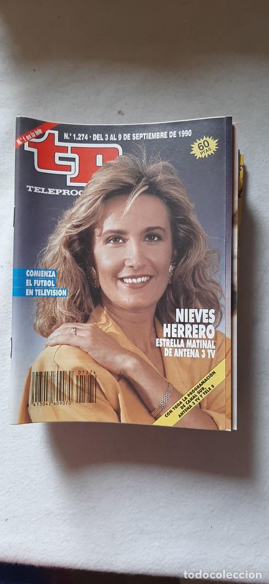 Coleccionismo de revista Teleprograma: TELEPROGRAMA A&Ntilde;O 1990.