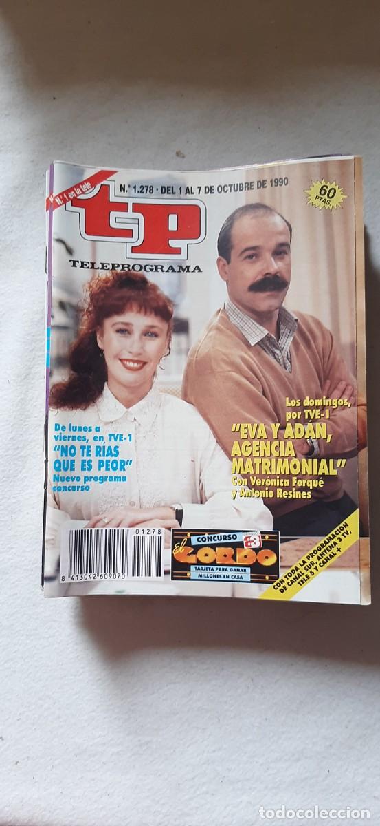 Coleccionismo de revista Teleprograma: TELEPROGRAMA A&Ntilde;O 1990.