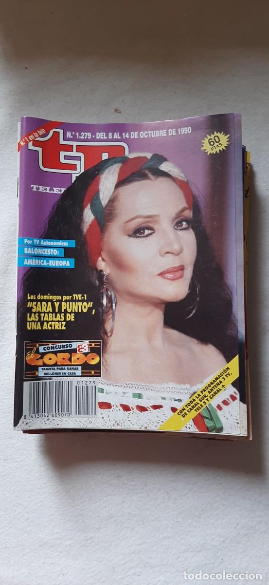 Coleccionismo de revista Teleprograma: TELEPROGRAMA A&Ntilde;O 1990.