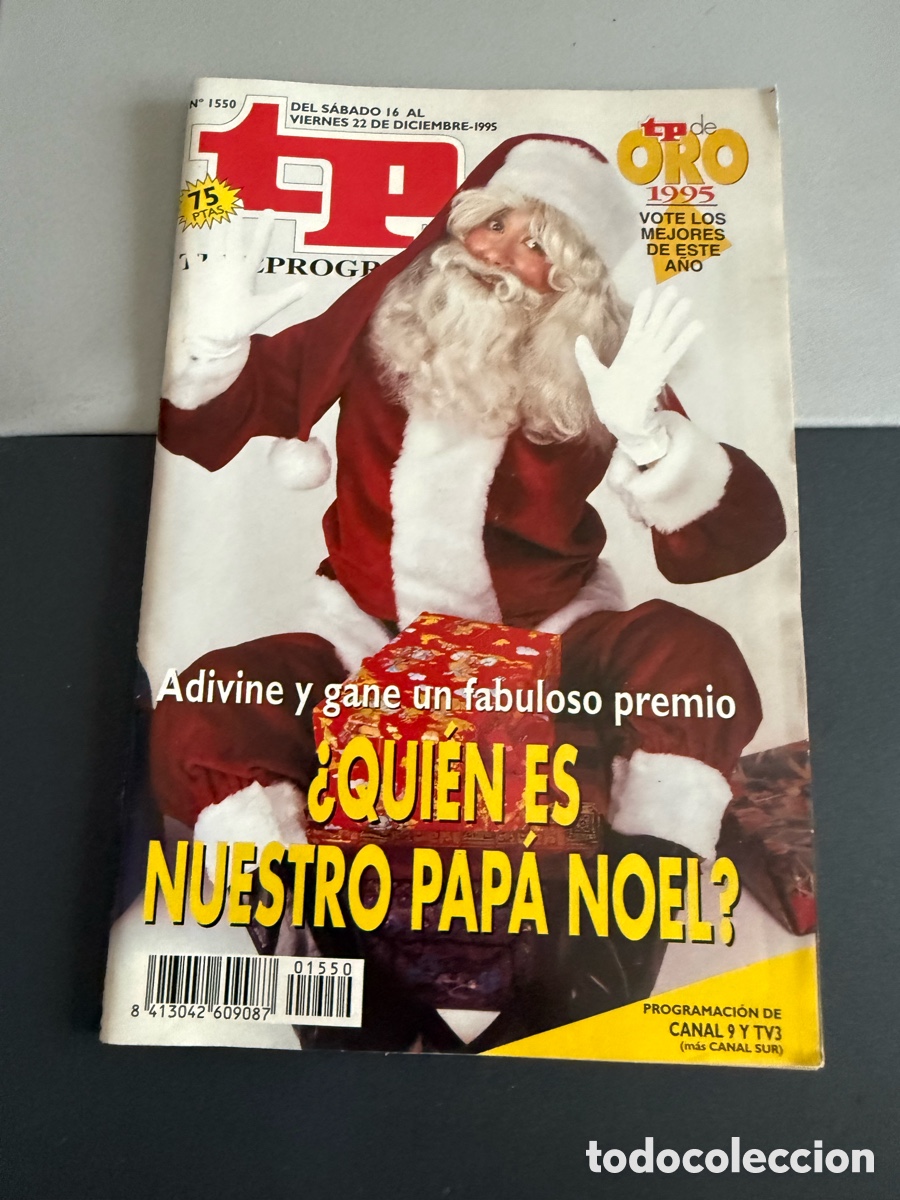 Coleccionismo de revista Teleprograma: TP. n 1550. Teleprograma Diciembre 1995. NAVIDAD