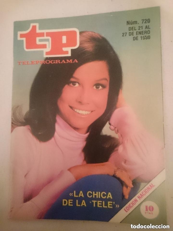 Coleccionismo de revista Teleprograma: TP TELEPROGRAMA N 720 -DEL 21 AL 27 ENERO 1980 - LA CHICA DE LA TELE