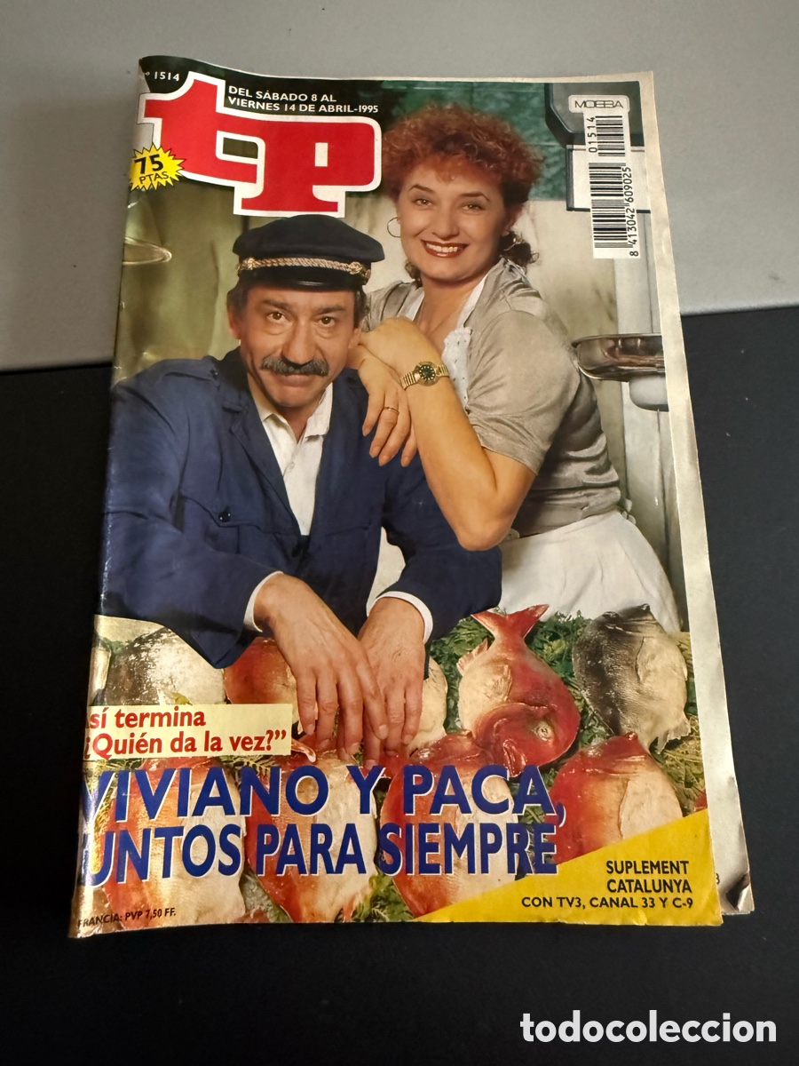Coleccionismo de revista Teleprograma: TP Teleprograma n 1514. Abril 1995. QUI&Eacute;N DA LA VEZ