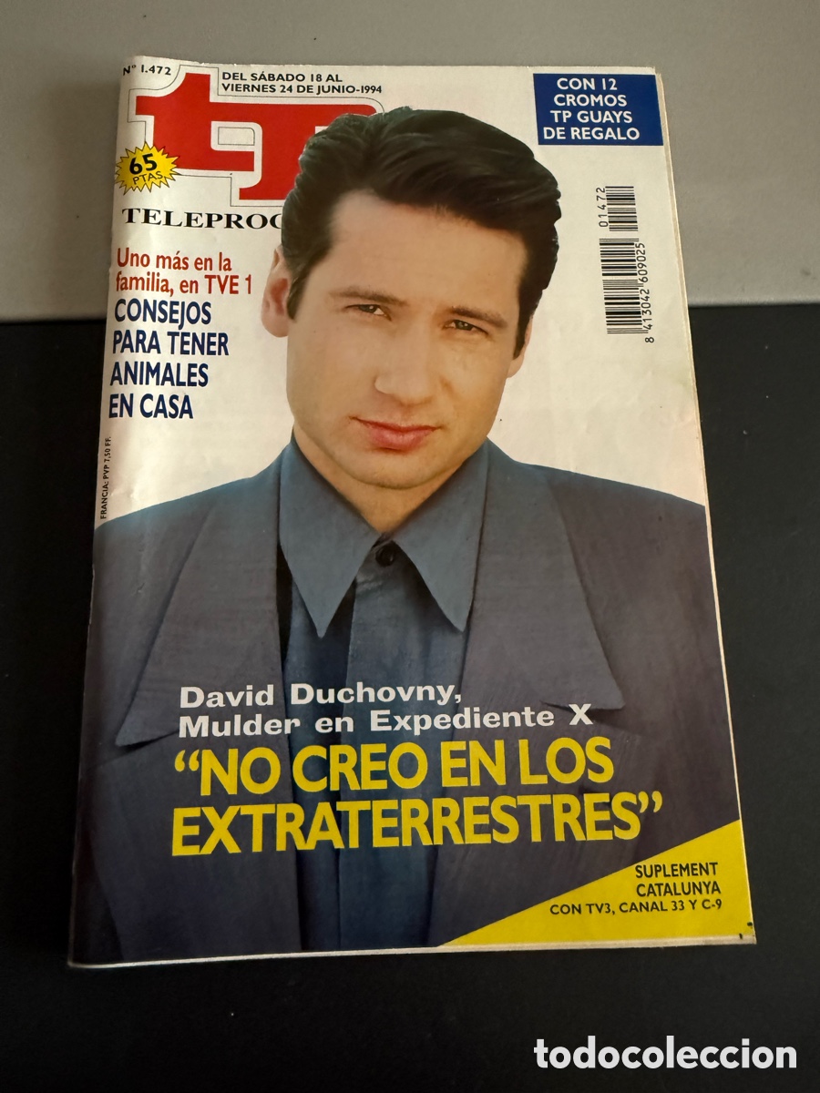 Coleccionismo de revista Teleprograma: TP. Teleprograma n 1472. Junio 1994. EXPEDIENTE X