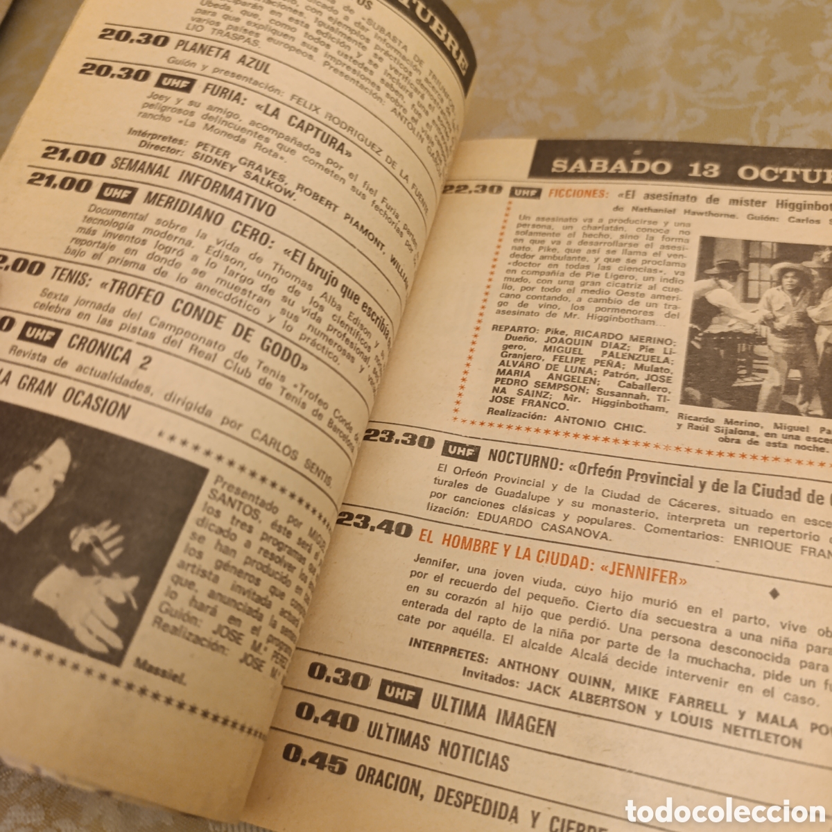 Coleccionismo de revista Teleprograma: Teleprograma (TP), n&uacute;mero 392, correspondiente a la semana del 8 al 14 de octubre de 1973. - Foto 2