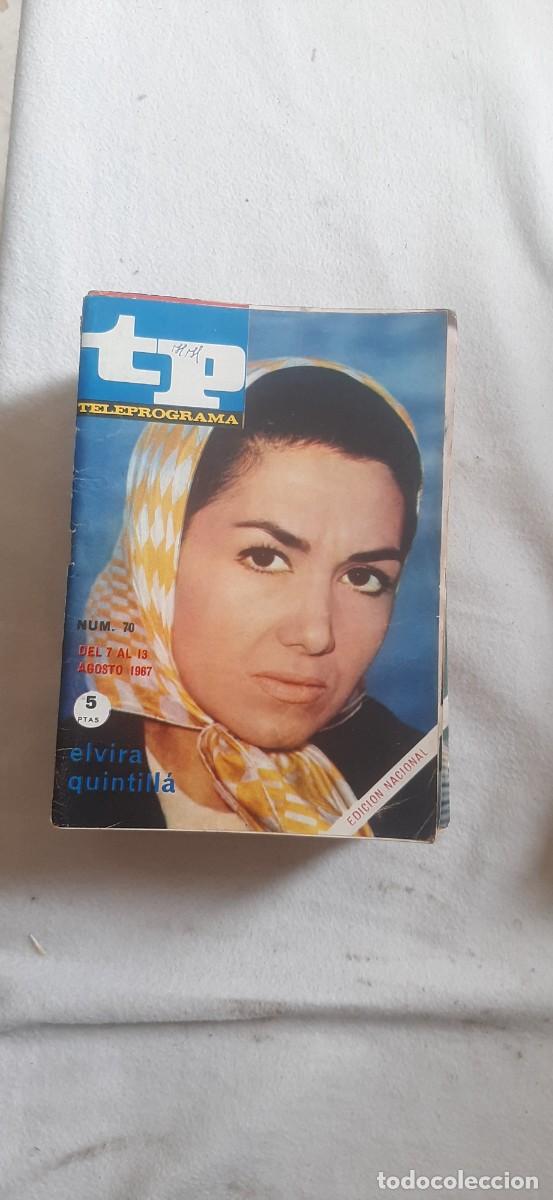 Coleccionismo de revista Teleprograma: TELEPROGRAMA A&Ntilde;O 1967.n&ordm; 70