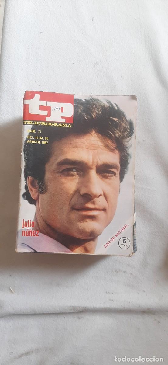 Coleccionismo de revista Teleprograma: TELEPROGRAMA A&Ntilde;O 1967.n&ordm; 71