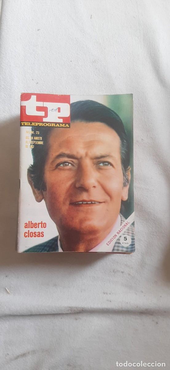 Coleccionismo de revista Teleprograma: TELEPROGRAMA A&Ntilde;O 1967.n&ordm; 73