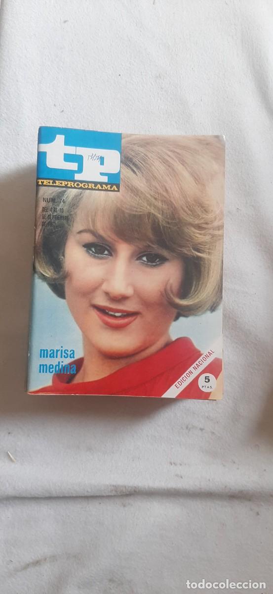 Coleccionismo de revista Teleprograma: TELEPROGRAMA A&Ntilde;O 1967.n&ordm; 74