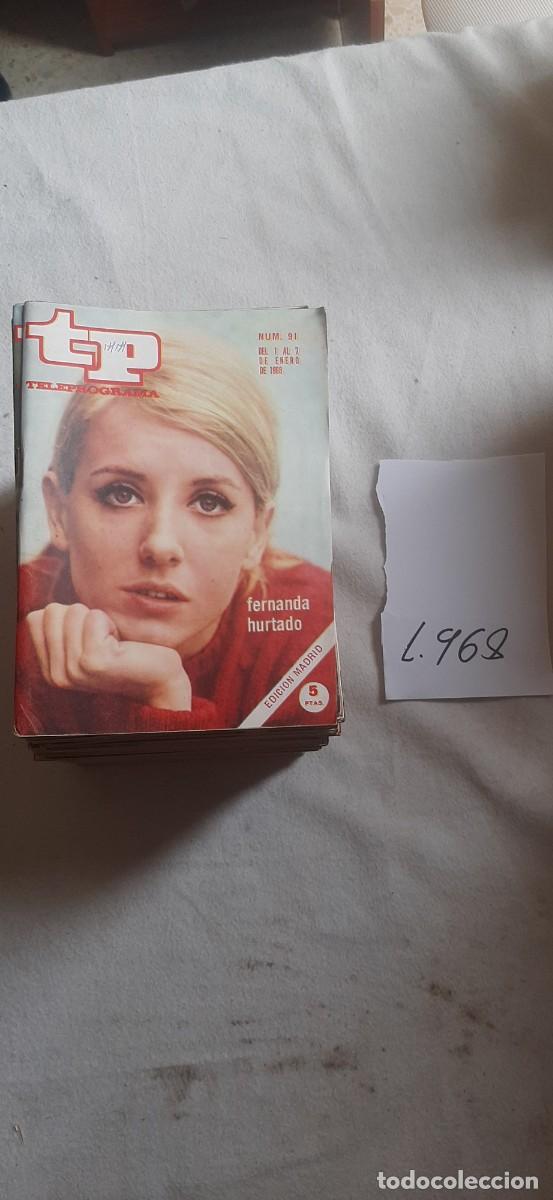 Coleccionismo de revista Teleprograma: TELEPROGRAMA A&Ntilde;O 1968.n&ordm; 91