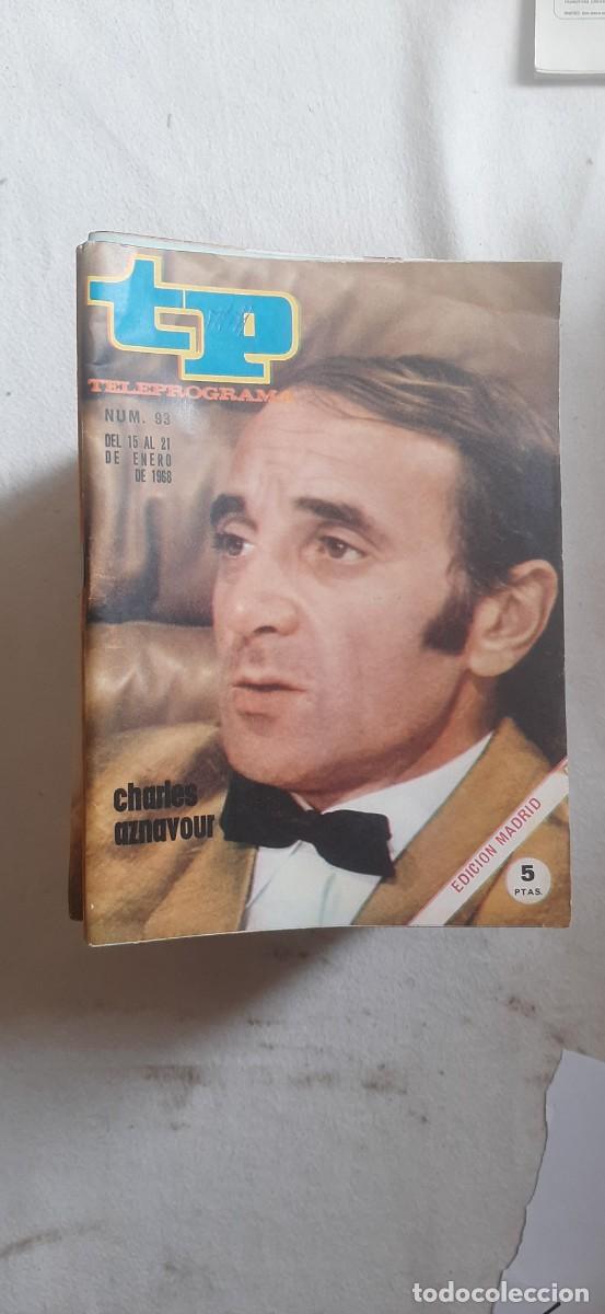 Coleccionismo de revista Teleprograma: TELEPROGRAMA A&Ntilde;O 1968.n&ordm; 93