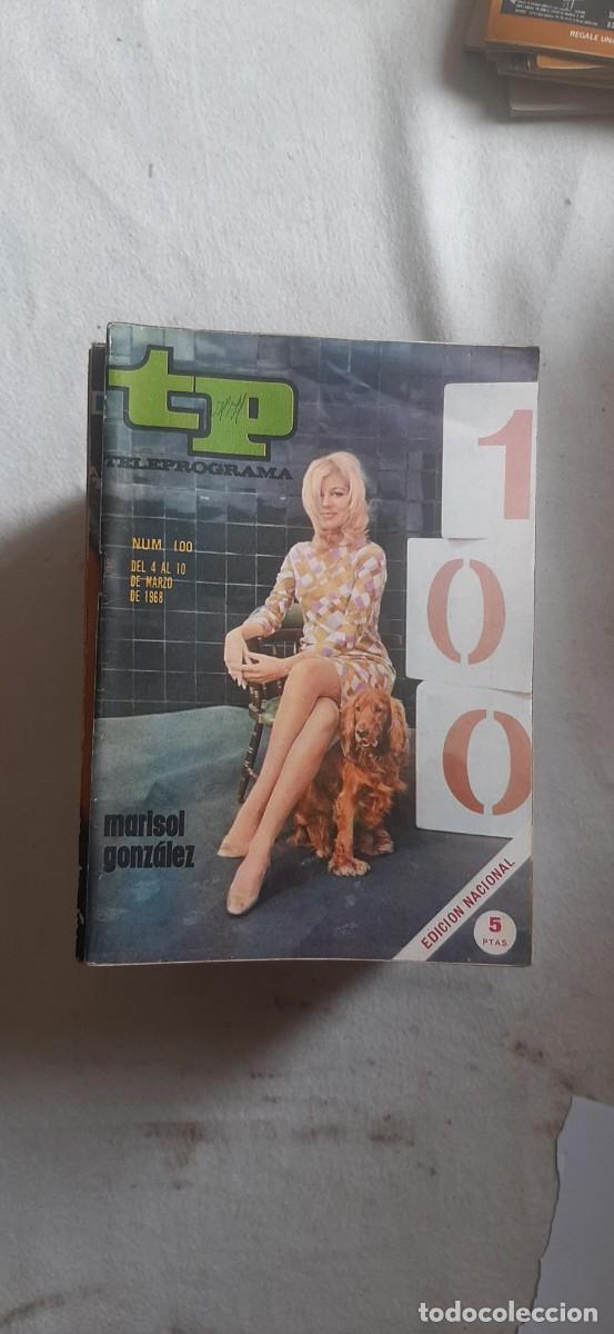 Coleccionismo de revista Teleprograma: TELEPROGRAMA A&Ntilde;O 1968.n&ordm; 100