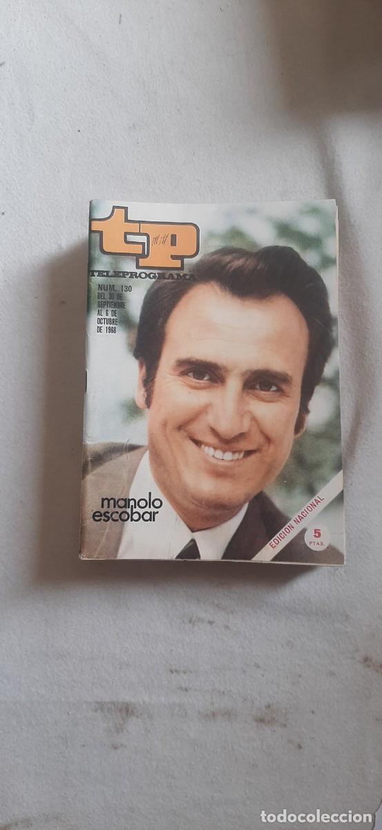 Collectionnisme de Magazine Teleprograma: TELEPROGRAMA A&Ntilde;O 1968.n&ordm; 130