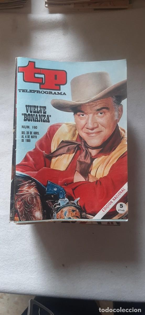 Coleccionismo de revista Teleprograma: TELEPROGRAMA A&Ntilde;O 1969.N&ordm; 160