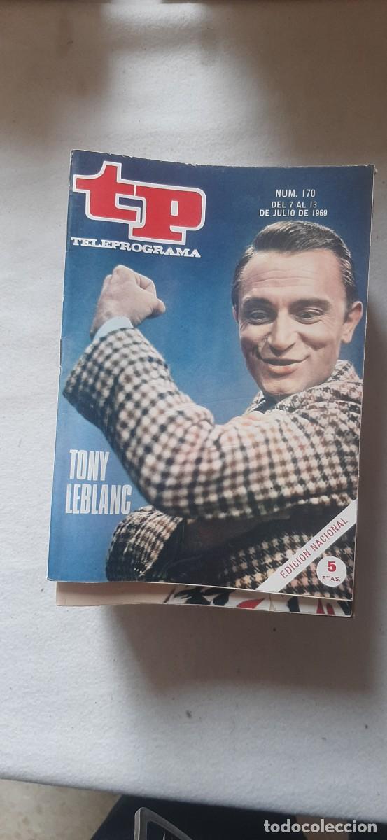 Coleccionismo de revista Teleprograma: TELEPROGRAMA A&Ntilde;O 1969.N&ordm; 170