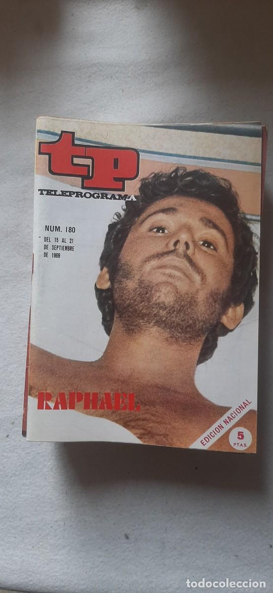 Colecionismo da Revista Teleprograma: TELEPROGRAMA A&Ntilde;O 1969.N&ordm; 180