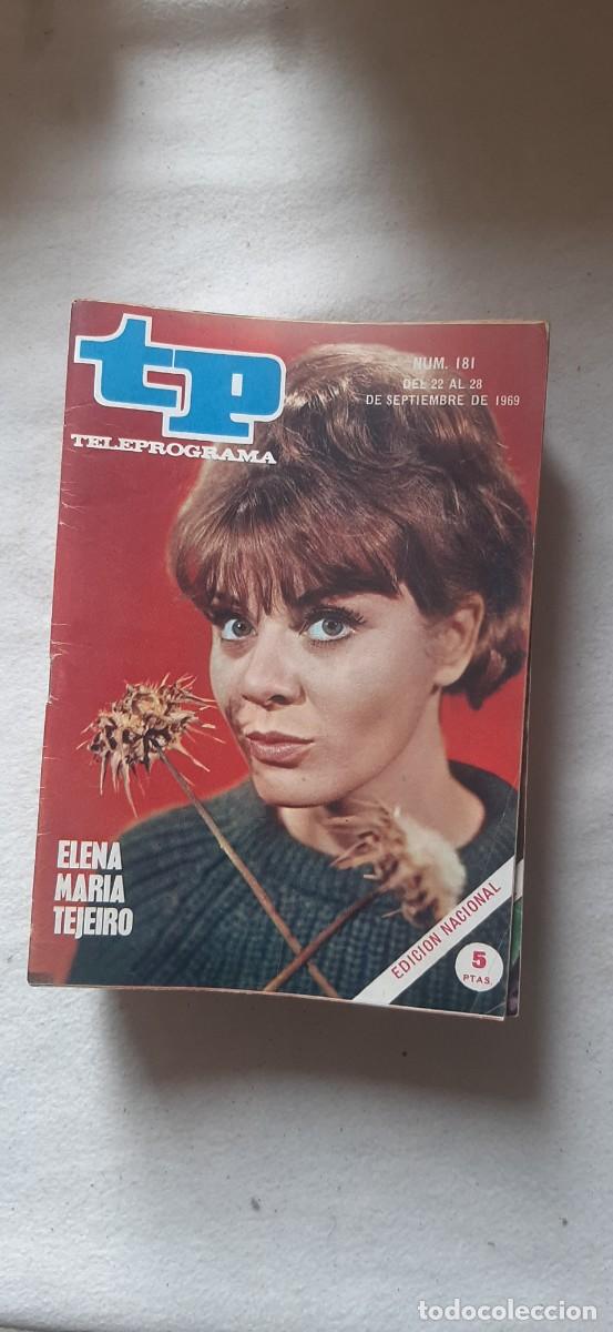Colecionismo da Revista Teleprograma: TELEPROGRAMA A&Ntilde;O 1969.N&ordm; 181