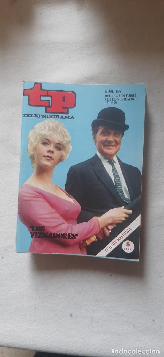 Colecionismo da Revista Teleprograma: TELEPROGRAMA A&Ntilde;O 1969.N&ordm; 186